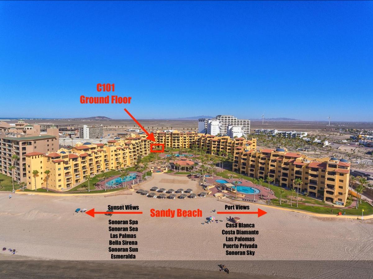 Princesa de Penasco Condo C101 Sandy Beach Puerto Penasco Puerto Peñasco Exterior foto